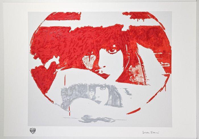 Giosetta Fioroni (1932) - Doppio Liberty red, Antiek en Kunst, Antiek | Overige Antiek