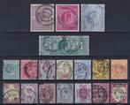 Groot-Brittannië 1902/1912 - set King Edward VII-uitgave,, Gestempeld