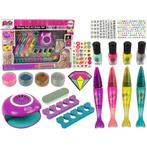 Deluxe nail art salon set nail art pennen, nagellak,, Ophalen of Verzenden, Nieuw