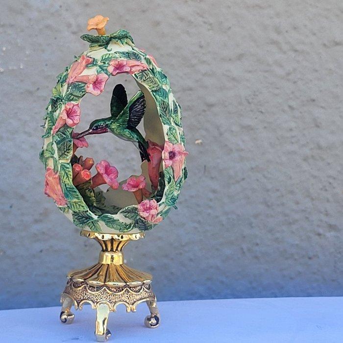 Fabergé ei - 6 House of Faberge juwelen in het tuin-ei, Antiek en Kunst, Curiosa en Brocante