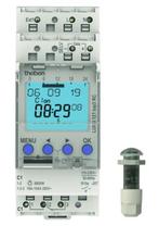 Digitale Schemeringsschakelaar Met Wekelijkse Timer 1 Kanaal, Doe-het-zelf en Verbouw, Elektra en Kabels, Verzenden, Nieuw, Overige typen