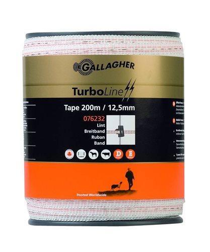 Gallagher TurboLine Lint 12,5mm Wit 200m, Tuin en Terras, Gaas en Draad, Ophalen of Verzenden