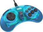Retro-Bit Sega Mega Drive 8-button USB controller clear, Verzenden, Nieuw