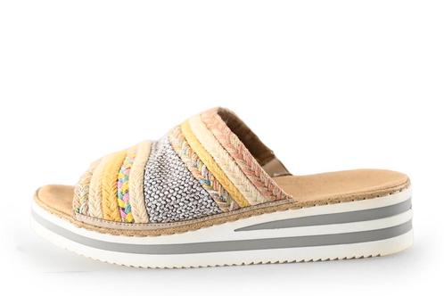 Rieker Slippers in maat 40 Overig | 10% extra korting, Kleding | Dames, Schoenen, Overige kleuren, Zo goed als nieuw, Slippers