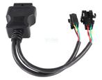 Jaltest Wabco ATC/MTS 4+4 Pins OBD - 16 Pins OBD2 Verloopkab, Verzenden, Nieuw