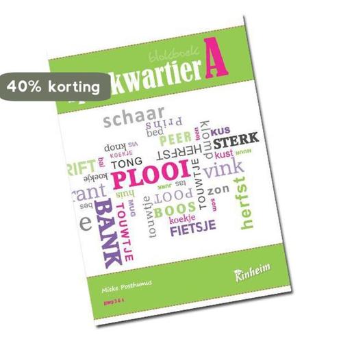 Blokboek Spelkwartier A 9789060523254 Mieke Posthumus, Boeken, Schoolboeken, Zo goed als nieuw, Verzenden