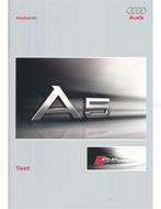 2007 AUDI A5 HARDCOVER PERSMAP DUITS, Boeken, Auto's | Folders en Tijdschriften, Nieuw, Audi, Author