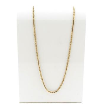 Gouden koningsschakel ketting | 64,5 cm (koningsketting) beschikbaar voor biedingen