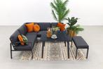Garden Impressions Wellington lounge dining set - Carbon, Tuin en Terras, Nieuw, Overige materialen, Loungeset, Verzenden