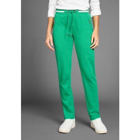 KangaROOS Jerseybroek met piqué-structuur en streepdetail, Kleding | Dames, Broeken en Pantalons, Nieuw, Verzenden