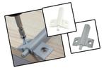 Set van 10 opbouw deurdempers (grijs, inclusief schroefjes), Ophalen of Verzenden, Nieuw