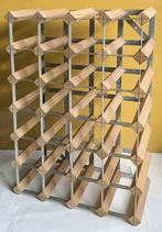 Wijnrek - hout en metaal - 24 vakken