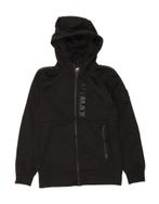NIKE Boys Graphic Zip Hoodie Sweater 8-9 Years Small Black, Verzenden, Nieuw