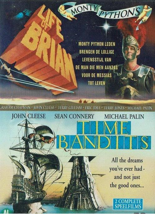 dvd film - Time Bandits / Life of Brian (Monty Pythonbox)..., Cd's en Dvd's, Dvd's | Overige Dvd's, Zo goed als nieuw, Verzenden