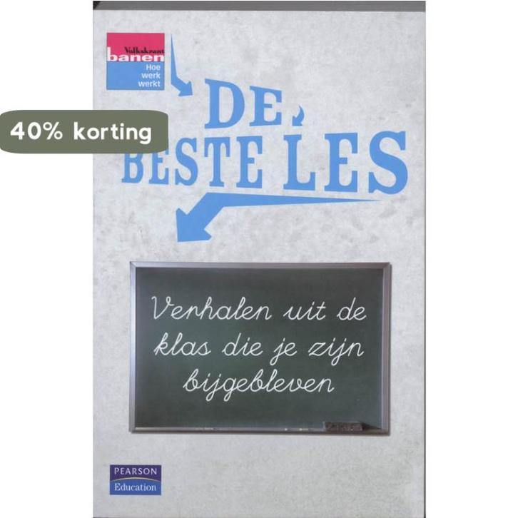 De beste les 9789043017039 Education Benelux Pearson, Boeken, Studieboeken en Cursussen, Gelezen, Verzenden