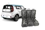 Reistassenset passend voor Kia  | Kofferset Kia | Car-Bags |, Ophalen of Verzenden, Nieuw, Zwart, Uitschuifbare handgreep