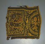 Oud Egypte, Koptisch Wol Textielfragment. 6e eeuw na