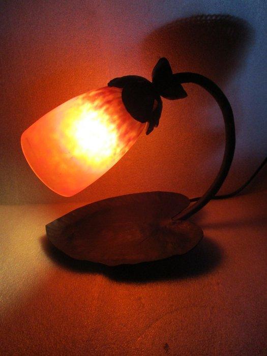 Attribué à Schneider. - Lamp - Art Nouveau. Tulpen van glas, Antiek en Kunst, Kunst | Designobjecten