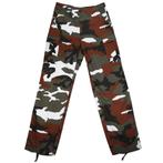 BDU broek red hot camouflage, legerbroek red hot camoufl...