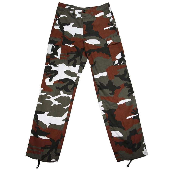 BDU broek red hot camouflage, legerbroek red hot camoufl..., Verzamelen, Militaria | Algemeen
