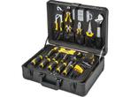 STANLEY STMT98109-1 - Gereedschapskoffer 142-delig -, Doe-het-zelf en Verbouw, Gereedschap | Overige machines, Verzenden, Zo goed als nieuw