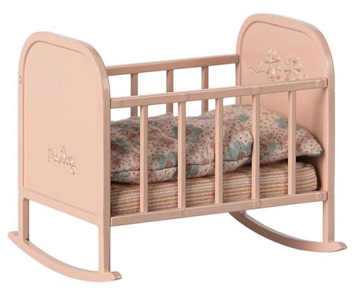 Maileg - Wieg Light Rose (my) voor in poppenhuis, Kinderen en Baby's, Speelgoed | Overig