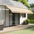 vidaXL Vervangingsdoek voor luifel gestreept 4,5x3 m, Verzenden, Nieuw