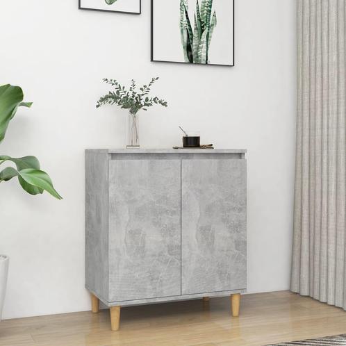 vidaXL Dressoir met houten poten 60x35x70 cm bewerkt hout, Huis en Inrichting, Kasten | Dressoirs, 25 tot 50 cm, Nieuw, 50 tot 100 cm
