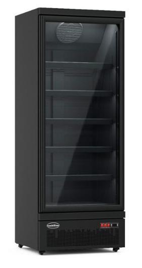 Koelkast 1 glasdeuren zwart Combisteel, Zakelijke goederen, Horeca | Keukenapparatuur, Verzenden