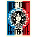 Shepard Fairey (OBEY) - LIBERTÉ EGALITÉ FRATERNITÉ Signed