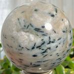 Groene toermalijn Fijne grote groene toermalijn bol -, Verzamelen