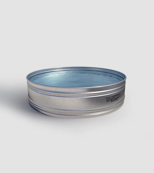Tankkd IJsbad | Black Label Round | 213cm | Aluminium, Doe-het-zelf en Verbouw, Sanitair, Bad, Nieuw, Ophalen of Verzenden