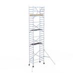 Rolsteiger Basic 90x190 9,2m werkhoogte tegen de gevel, Doe-het-zelf en Verbouw, Steigers, Verzenden, Nieuw, Rolsteiger of Kamersteiger