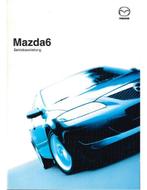 2002 MAZDA 6 INSTRUCTIEBOEKJE DUITS, Auto diversen, Handleidingen en Instructieboekjes
