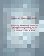 Intro Math Analysis For Bus Econ PNIE 9781292021140, Verzenden, Gelezen, Richard Paul