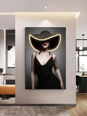 Led schilderij | inclusief lijst | 120x80 | Peinted beschikbaar voor biedingen