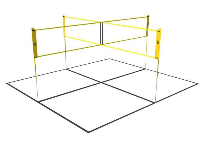 Umbro voetvolley, volleybal en badminton crossnet - 400 x, Sport en Fitness, Overige Sport en Fitness, Nieuw, Verzenden