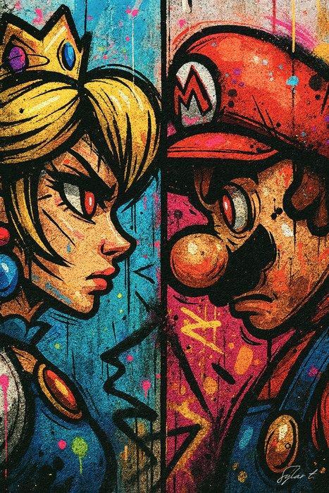 Sylar T. - “Battle Royale – Mario vs Princess”, Spelcomputers en Games, Spelcomputers | Overige Accessoires