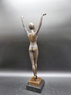 Beeld, XL Bronze Lady Dourga Statue - 2,1 kg - 42 cm -