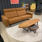 Stressless Ella 3-zitsbank, Huis en Inrichting, Banken | Bankstellen, Ophalen, 75 tot 100 cm, Rechte bank, Stof