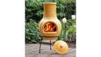 Chimenea Tampico Kleihaard Geel (Barbecue-Vuurkorf), Verzenden, Nieuw
