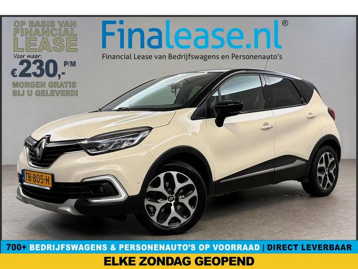 Renault Captur 1.2 TCe Intens Camera Cruise Trekhaak Navi, Auto's, Renault, Lease, Automaat, SUV of Terreinwagen, Benzine, D, Overige kleuren