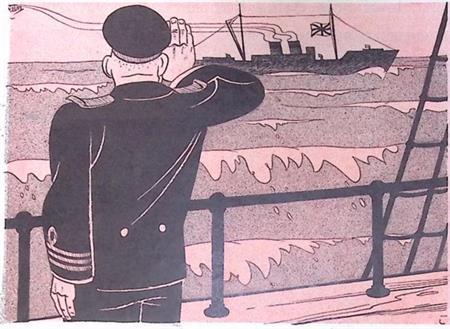 Spotprent over Van Schaik en de dood van Koning Georg V, Antiek en Kunst, Kunst | Litho's en Zeefdrukken, Verzenden