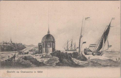 OOSTVOORNE - Gezicht op Oostvoorne in 1802., Verzamelen, Ansichtkaarten | Nederland, Verzenden