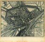 Stadsplattegrond van Namur, Antiek en Kunst, Kunst | Etsen en Gravures