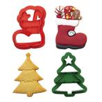 Koekjes Uitstekerset Kerstboom & Laars, Verzenden, Nieuw
