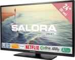 Salora 24HSB5002/4 - 24 inch HD LED smart TV, LED, HD Ready (720p), Zo goed als nieuw, 40 tot 60 cm