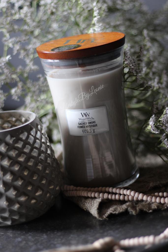 WoodWick Warm wool large, Huis en Inrichting, Woonaccessoires | Kandelaars en Kaarsen, Nieuw, Ophalen of Verzenden