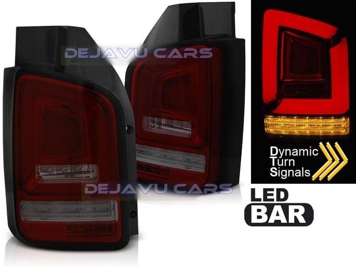 Dynamische LED BAR Achterlichten voor Volkswagen Transporter, Auto diversen, Tuning en Styling, Ophalen of Verzenden