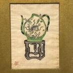 perzik theepot - Onbekende kunstenaar - China - Qing
